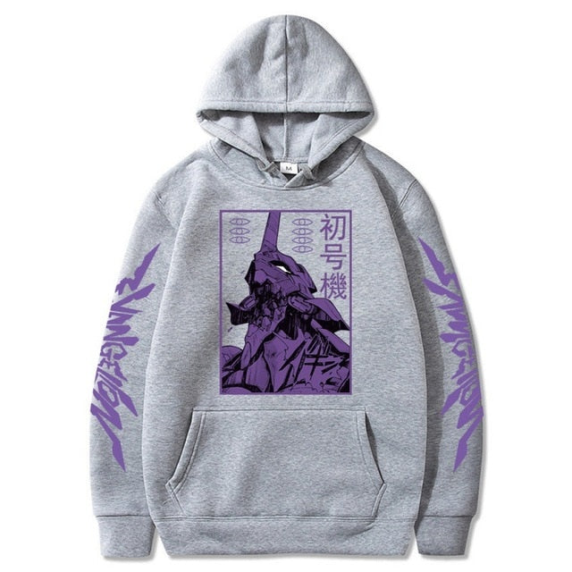 Anime EVA Long Sleeve Hoodie