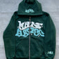 High Street Hip Hop Print Hoodie