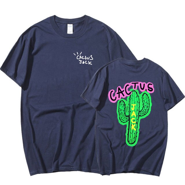 Cactus Print Couple Harajuku T-Shirts