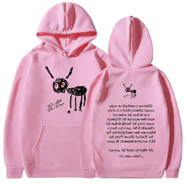 For All The Dogs Album Cover hoodie