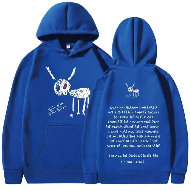 For All The Dogs Album Cover hoodie