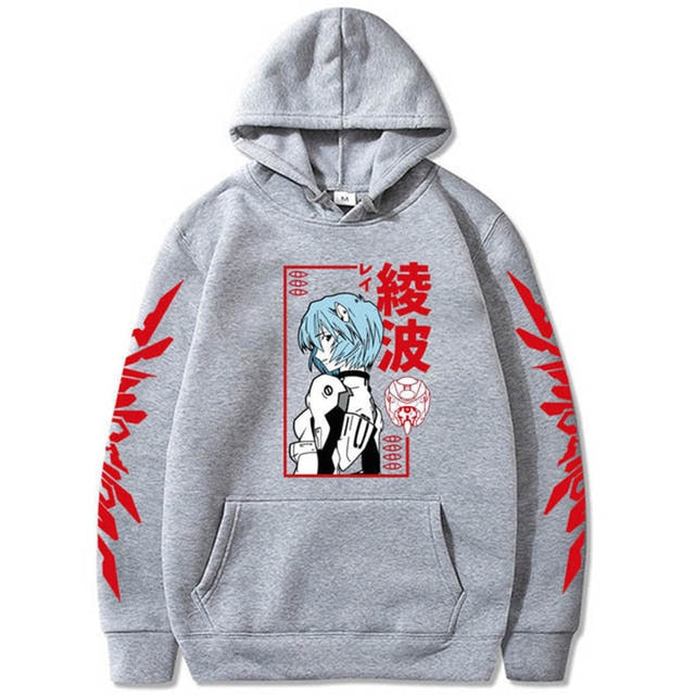 Anime EVA Long Sleeve Hoodie