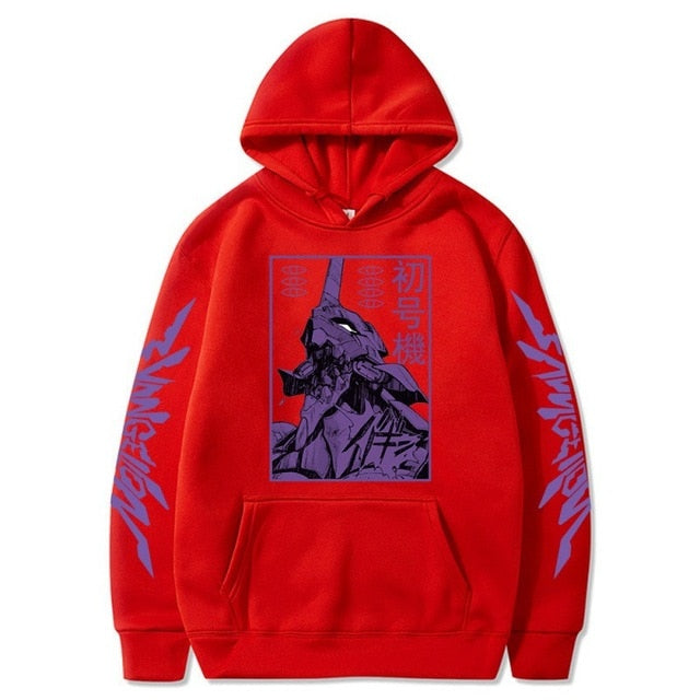 Anime EVA Long Sleeve Hoodie