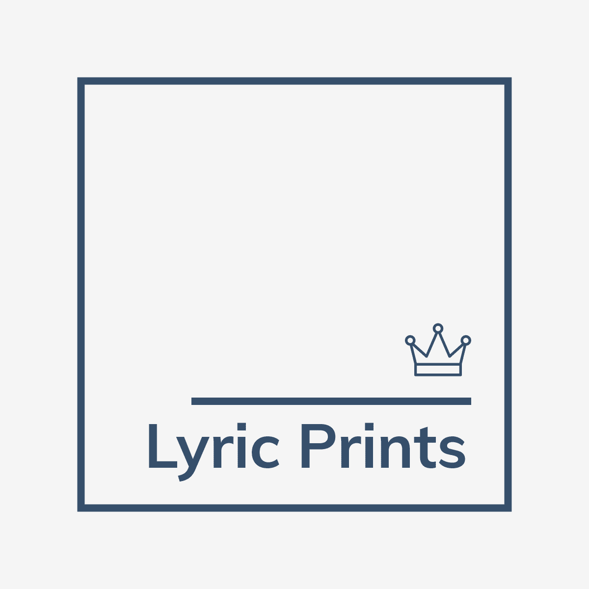 Lyric Prints