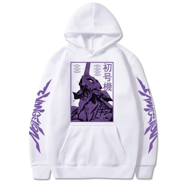 Anime EVA Long Sleeve Hoodie