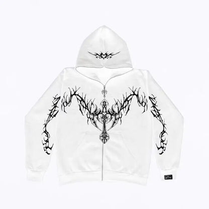 Gothic Zipper Hoodies