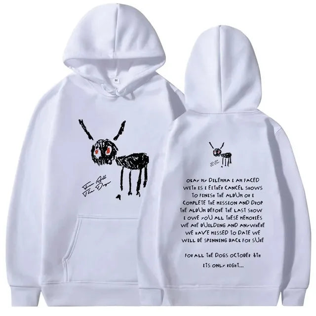 For All The Dogs Album Cover hoodie