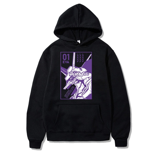 Anime EVA Long Sleeve Hoodie