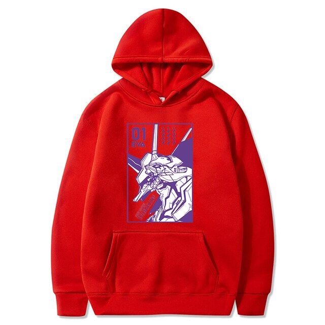 Anime EVA Long Sleeve Hoodie