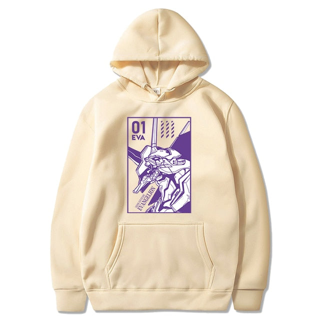 Anime EVA Long Sleeve Hoodie