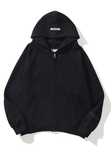 Basic Pastal Zip-up Hoodie