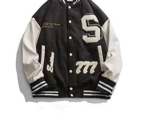 Embroidered Baseball Jacket