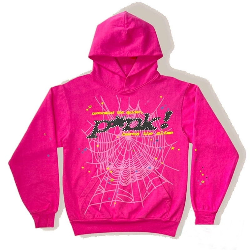 spider web hoodie