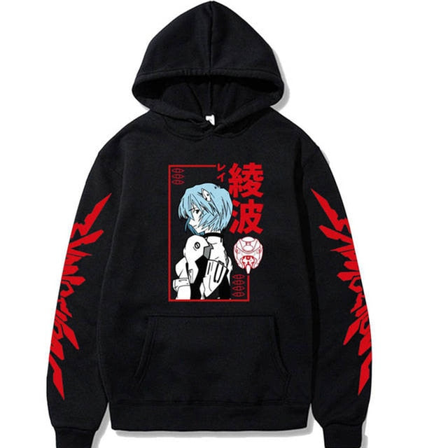 Anime EVA Long Sleeve Hoodie