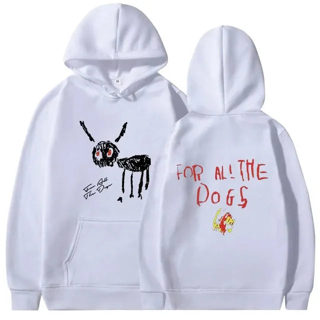 For All The Dogs Album Cover hoodie