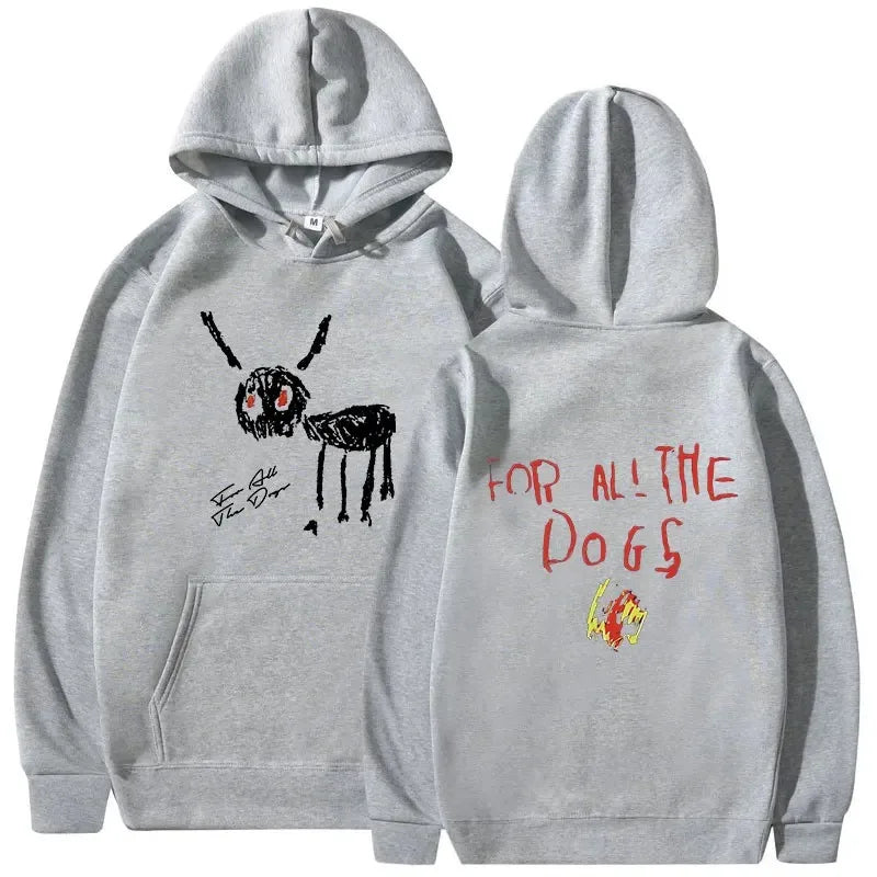 For All The Dogs Album Cover hoodie