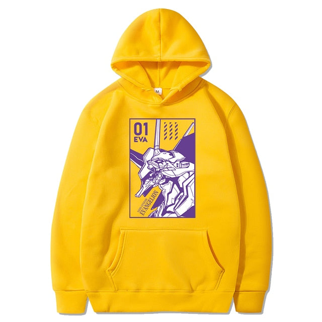 Anime EVA Long Sleeve Hoodie