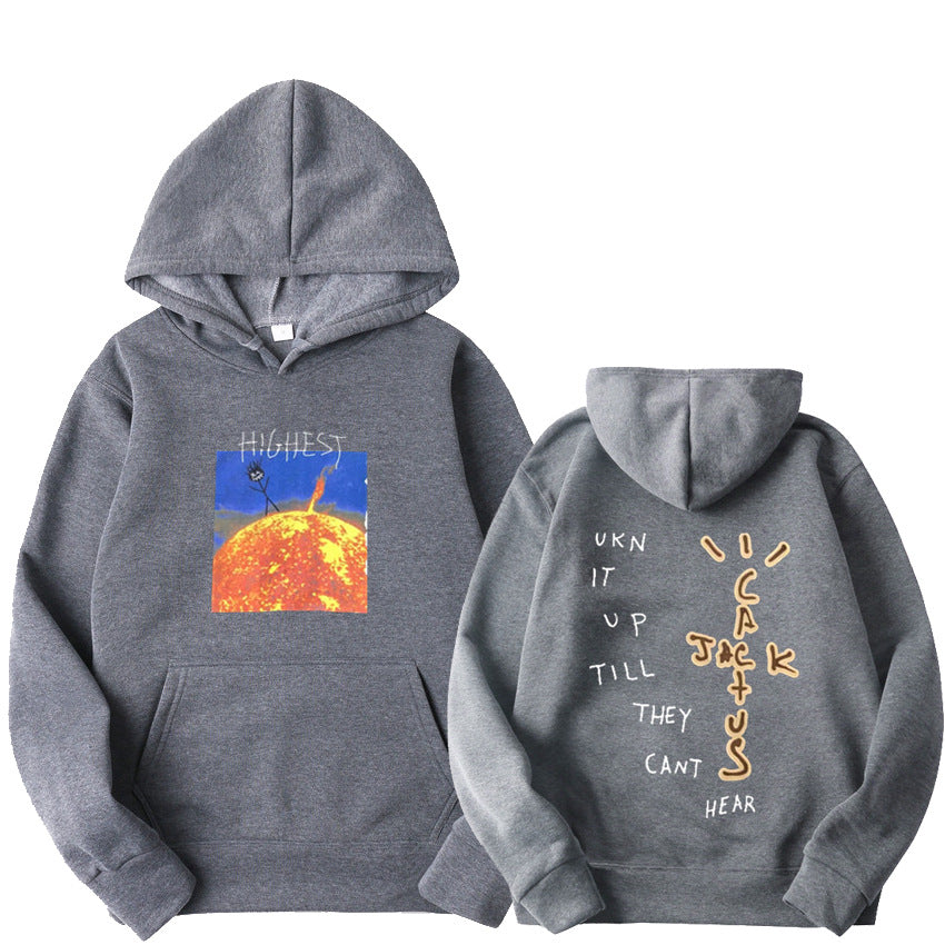 Travis scott highest in the room sun discount hoodie