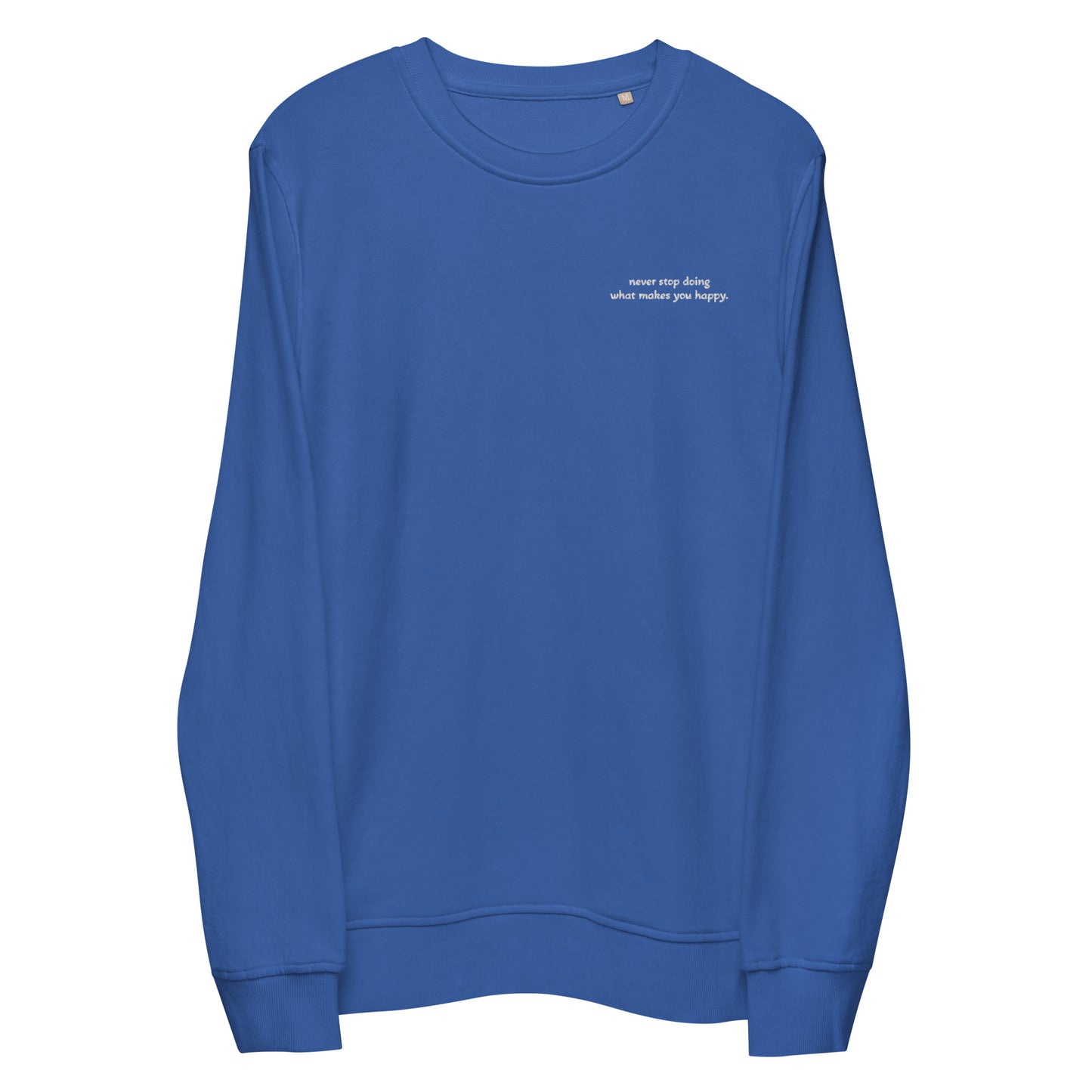 Unisex organic sweatshirt