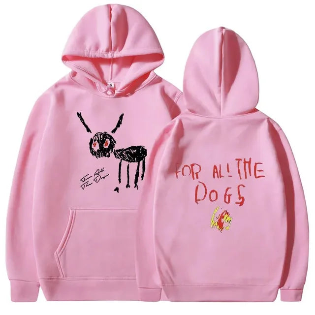 For All The Dogs Album Cover hoodie